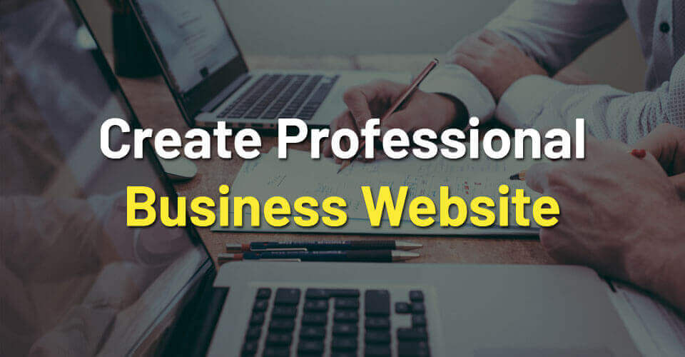 Create Professional Business Website